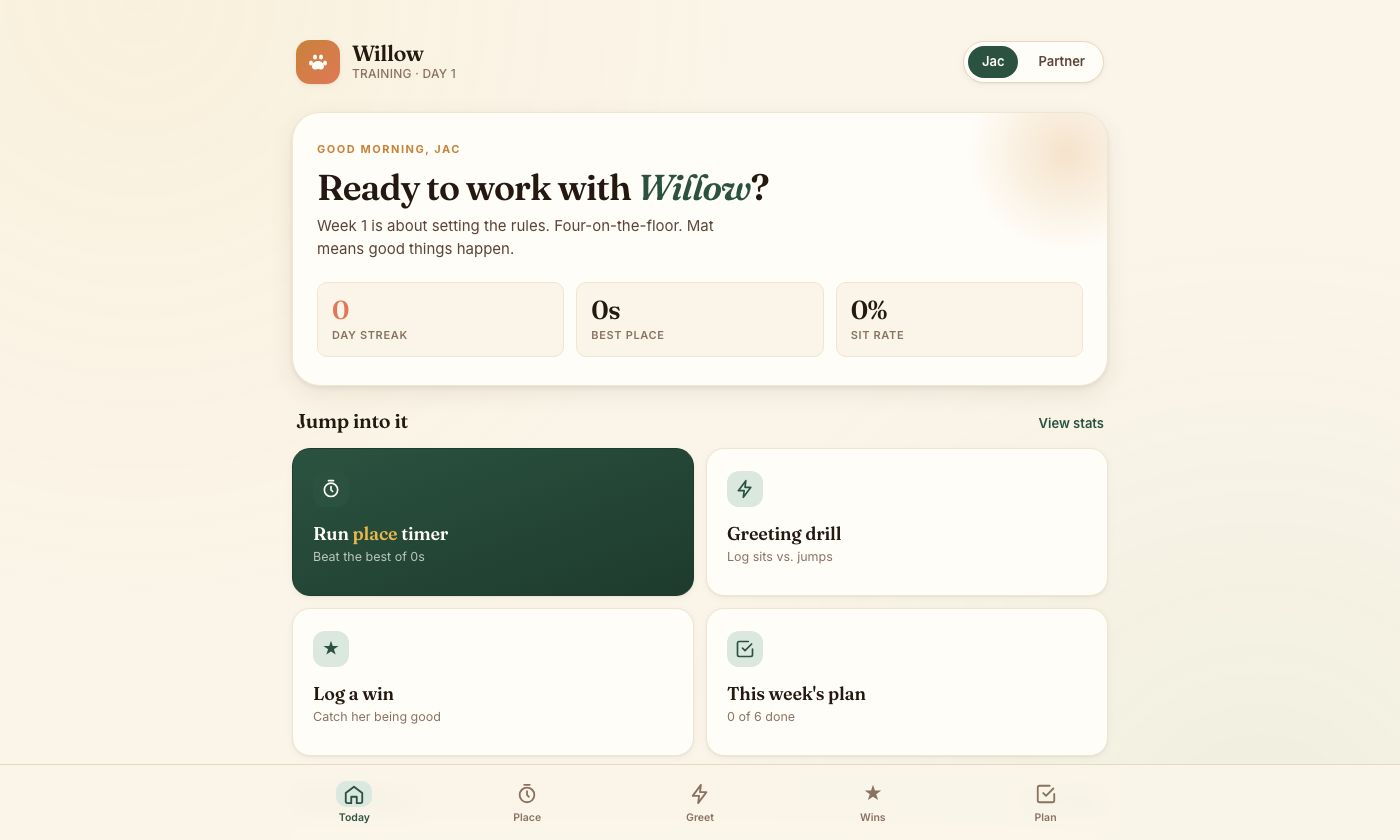 Willow Training